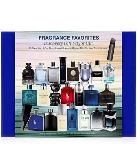 macy's men's perfume set|macy's perfume sampler set.